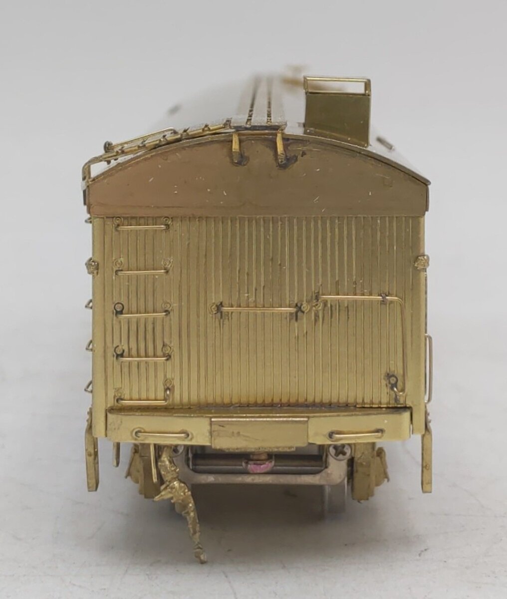 Overland 3063 HO Scale BRASS B&M 53' Wood Milk Car w/ 4 Door - Unpainted EX/Box