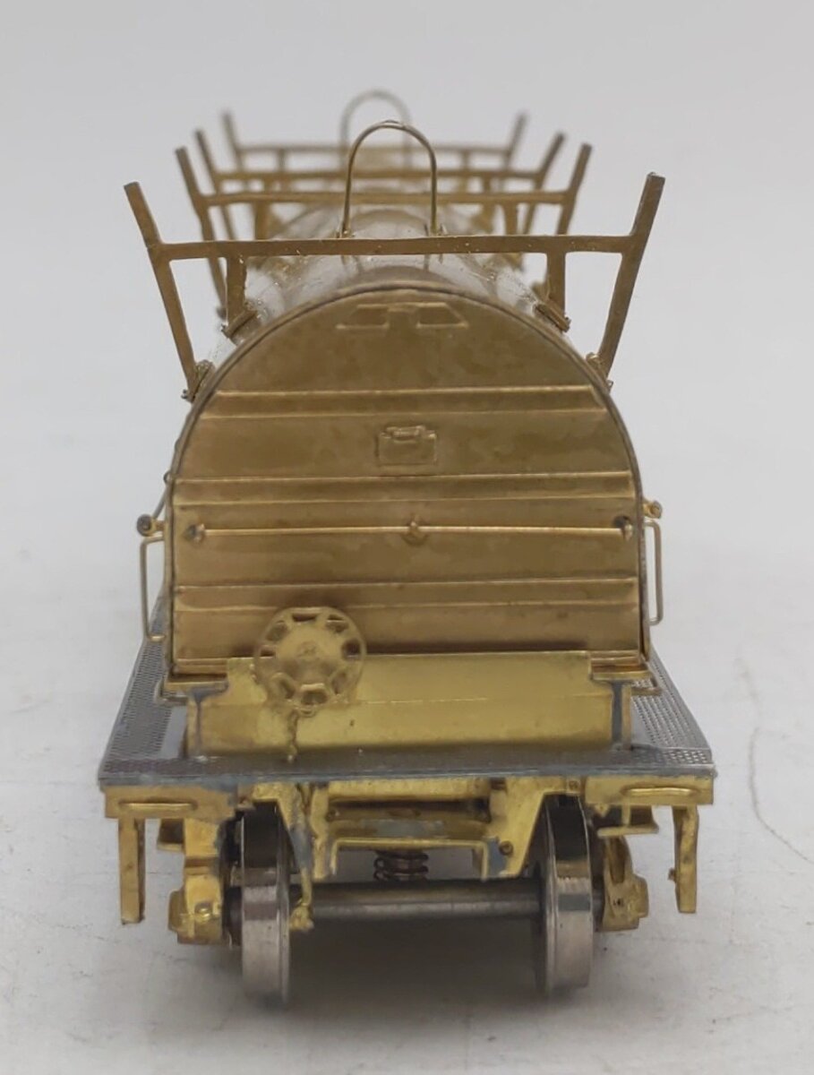 Overland 1357 HO Scale BRASS Thrail Coil Steel Car - Unpainted EX/Box