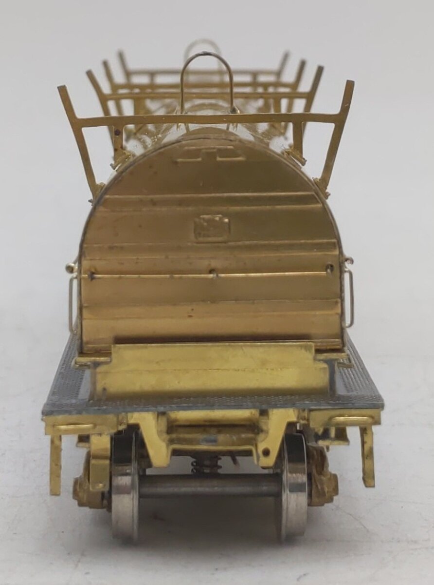 Overland 1357 HO Scale BRASS Thrail Coil Steel Car - Unpainted EX/Box