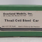 Overland 1357 HO Scale BRASS Thrail Coil Steel Car - Unpainted EX/Box