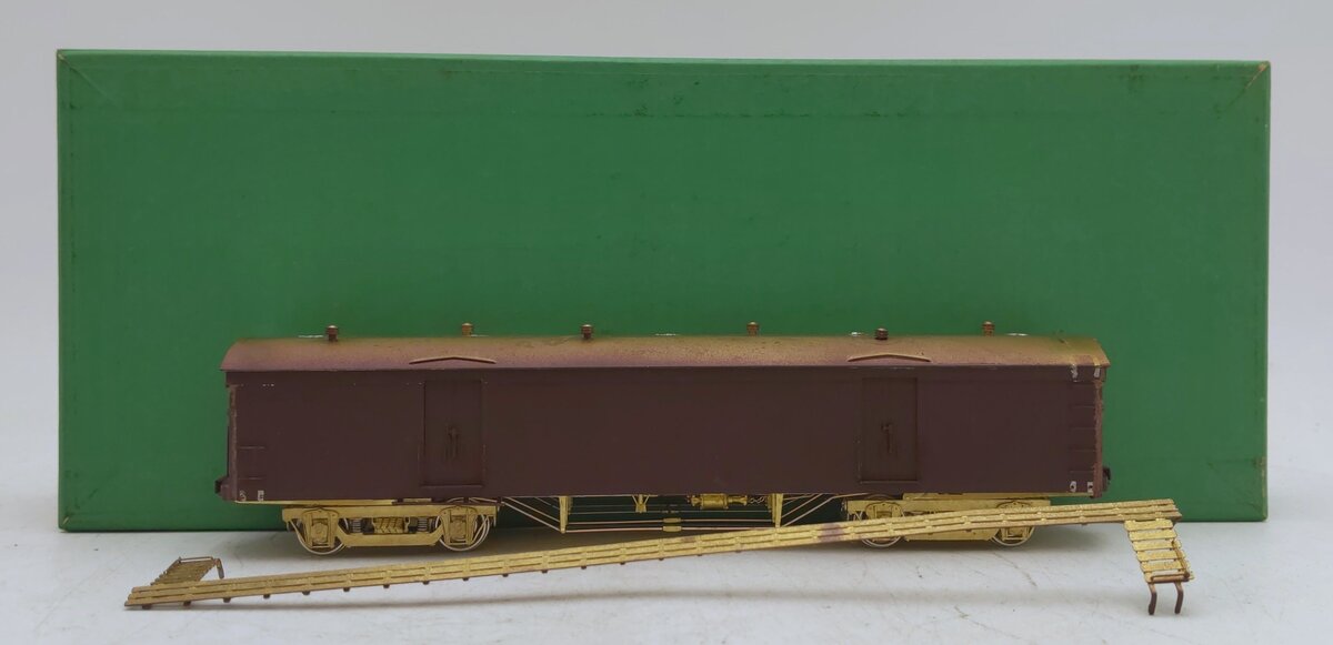 Overland 3062 HO BRASS B&M 53' 4-Door Wood Milk Car - Painted/Box