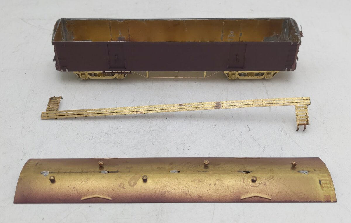 Overland 3062 HO BRASS B&M 53' 4-Door Wood Milk Car - Painted/Box