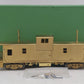 Overland OMI-3862 HO BRASS BC Rail Wide Vision Caboose - Unpainted EX/Box