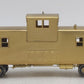 Overland OMI-3862 HO BRASS BC Rail Wide Vision Caboose - Unpainted EX/Box