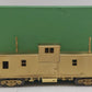 Overland OMI-3862 HO BRASS BC Rail Wide Vision Caboose - Unpainted EX/Box