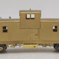 Overland OMI-3862 HO BRASS BC Rail Wide Vision Caboose - Unpainted EX/Box
