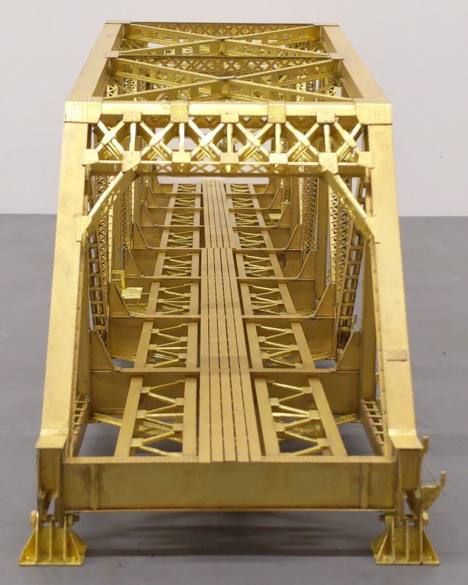 Overland 3450 Riveted Camel Back Warren Truss Double Track 225' Bridge EX/Box