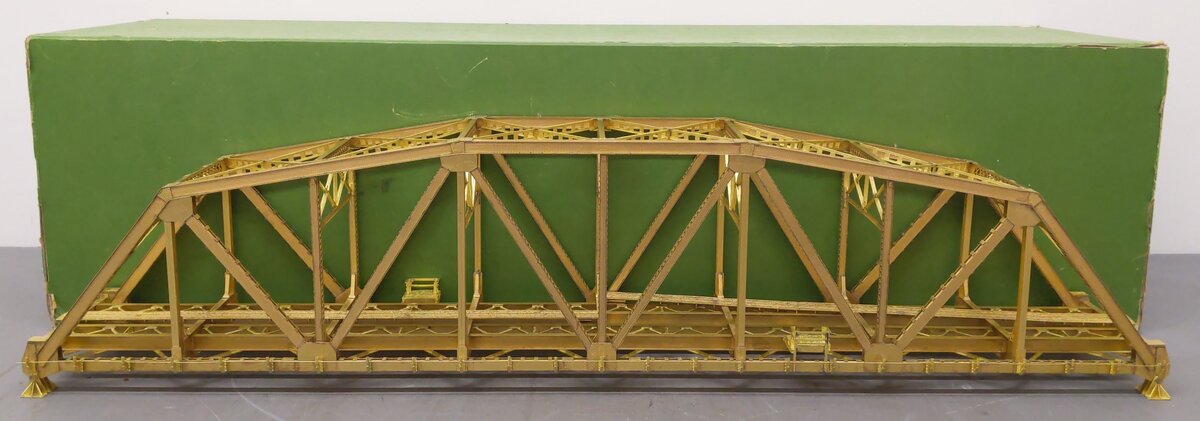 Overland 3450 Riveted Camel Back Warren Truss Double Track 225' Bridge EX/Box