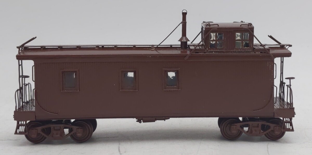 PFM HO BRASS D&RGW Wood Caboose - Painted EX/Box