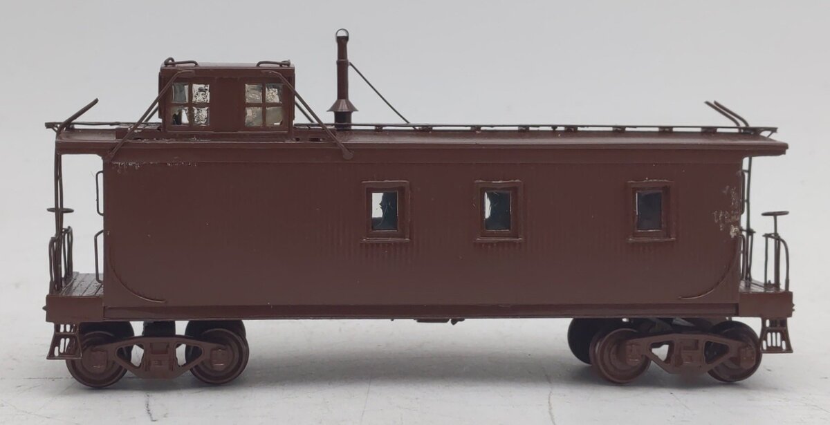 PFM HO BRASS D&RGW Wood Caboose - Painted EX/Box
