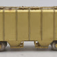 Overland 1390 HO BRASS B&O 'N-34' Covered Hopper - Unpainted VG/Box