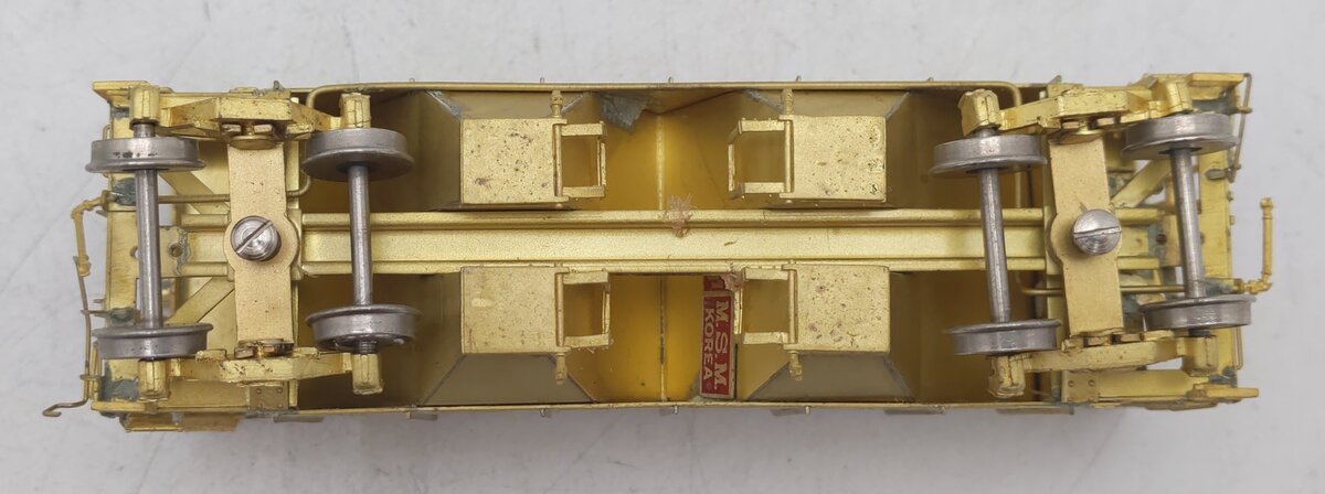 Overland 1390 HO BRASS B&O 'N-34' Covered Hopper - Unpainted VG/Box