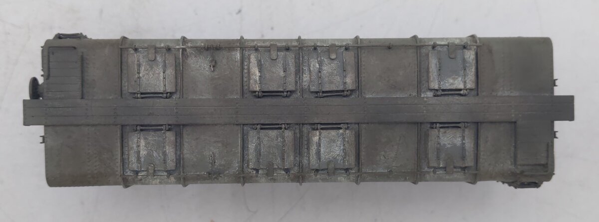 Overland 1390 HO Scale BRASS B&O 'N-34' Covered Hopper #630502 - Painted/Box