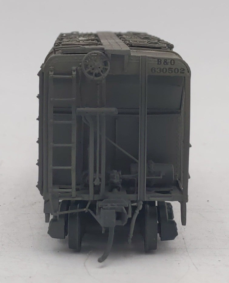 Overland 1390 HO Scale BRASS B&O 'N-34' Covered Hopper #630502 - Painted/Box