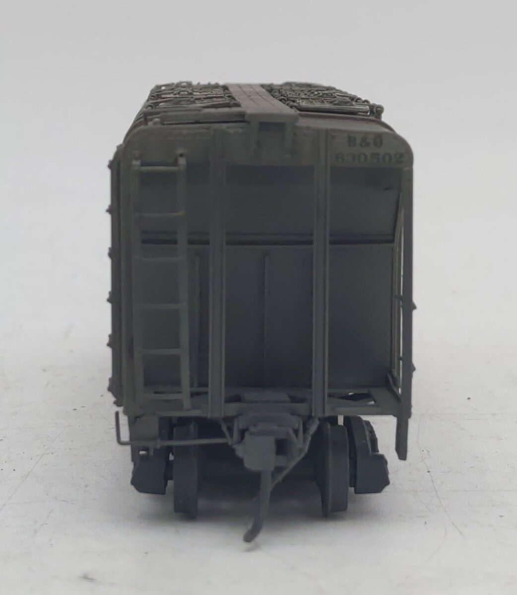 Overland 1390 HO Scale BRASS B&O 'N-34' Covered Hopper #630502 - Painted/Box