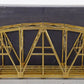 Precision Brass HO Scale BRASS Riveted Camelback Truss Bridge - Unpainted VG/Box