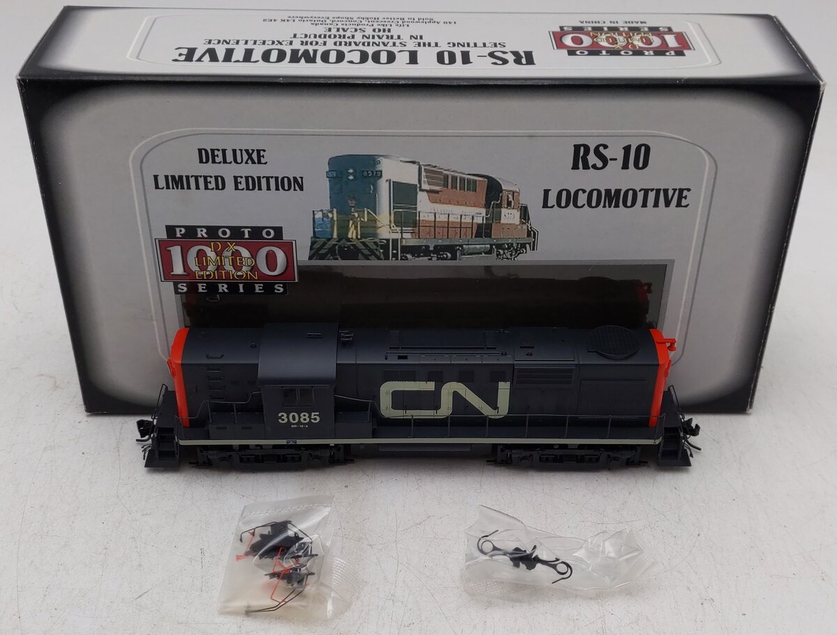 Proto 1000 600051 HO Scale Canadian National Alco RS-10 Diesel Locomotive #3085 EX/Box