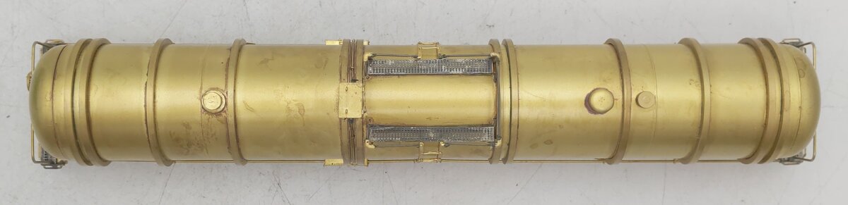 Overland 3168 HO BRASS Linde-Union Tank Liquid Arrgon Car (#80018) - Unpainted EX/Box