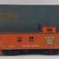 PFM HO Scale BRASS CNR Central Wood Caboose #78420 - Painted/Box