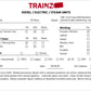 Pacific Fast Mail HO BRASS C.N.R. 4-8-4 Class 6200 Steam Loco & Tender -Painted/Box