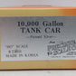 Precision Scale Company 15666 HO BRASS Mobilgas 10,000 Gallon Tank Car VG/Box