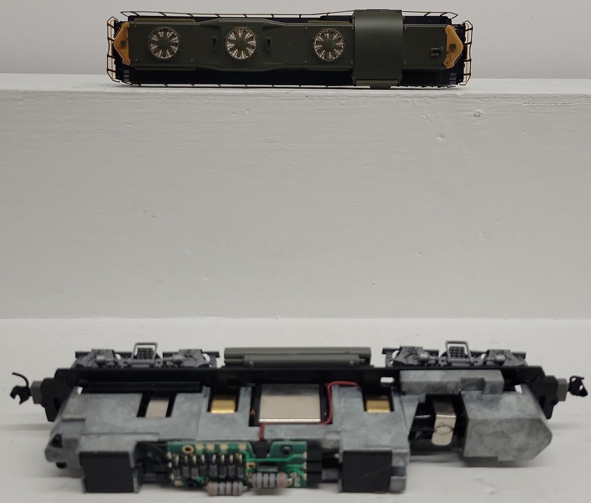 Proto 2000 89011 HO Scale CN GP9R High Hood Lazy 3 Diesel Locomotive #4346 EX