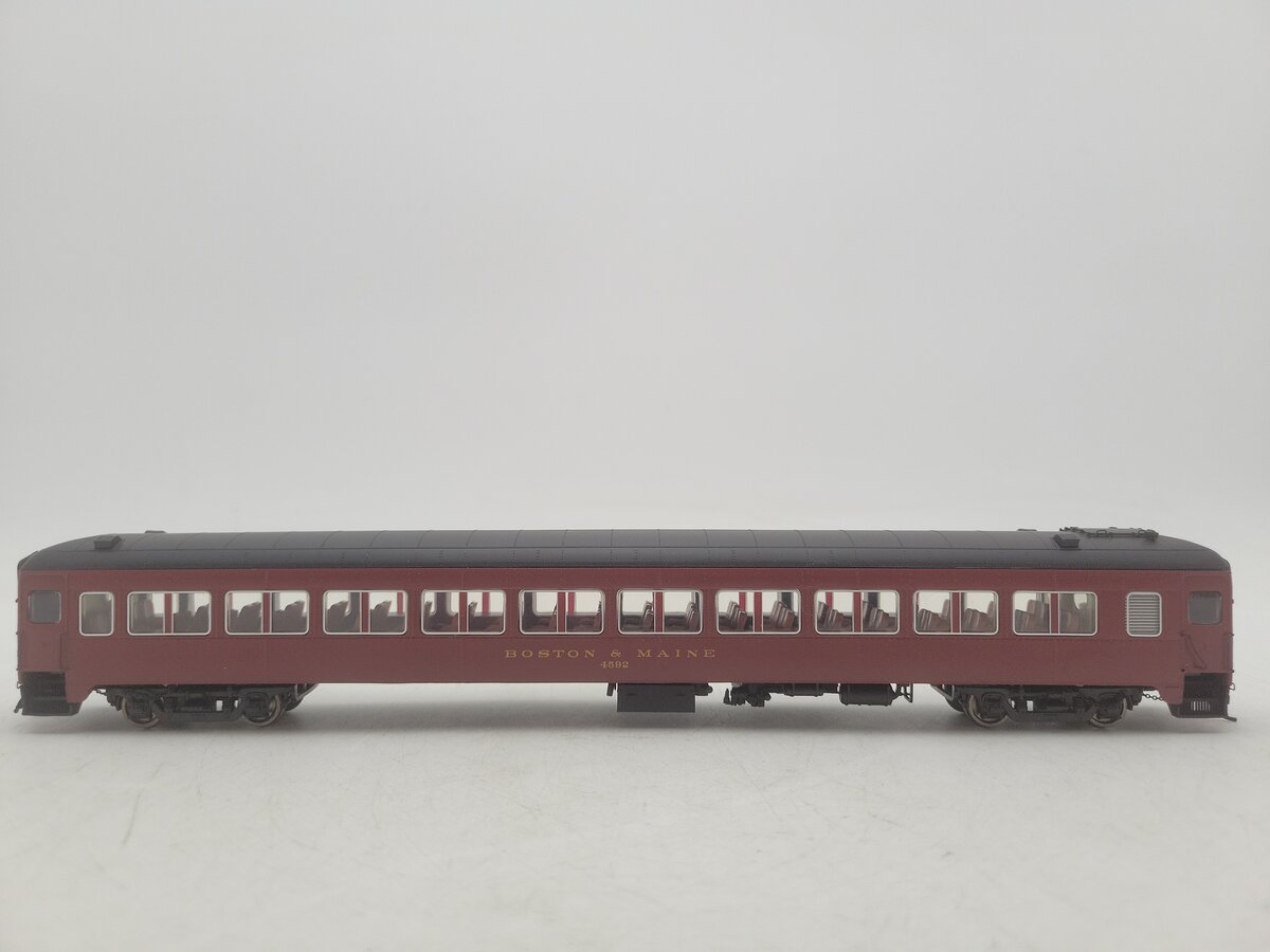 Rapido Trains 109051 HO Boston & Maine PS Osgood-Bradley 10-Window Coach #4592 EX/Box
