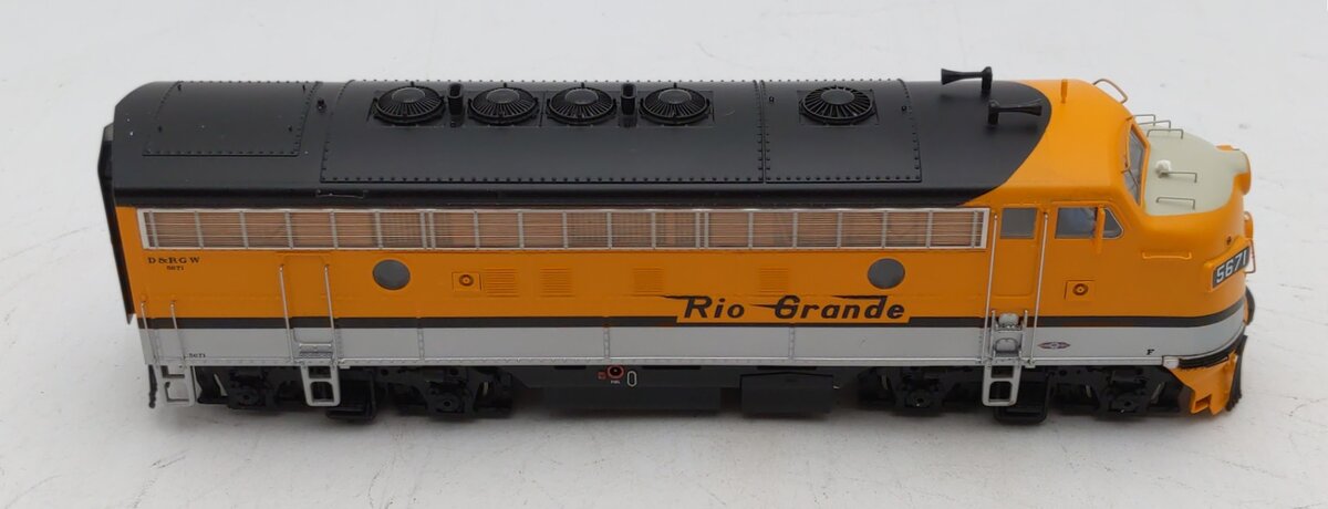 Proto 2000 920-40653 HO Scale DRGW F7A Diesel Locomotive #5671 - w/DCC LN/Box
