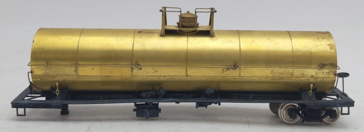 Precision Scale Company 15652-1 HO BRASS 12,000 Gallon Tank Car - Unpainted VG/Box