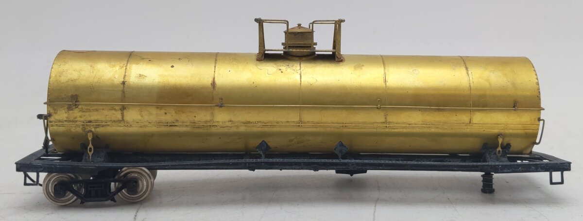 Precision Scale Company 15652-1 HO BRASS 12,000 Gallon Tank Car - Unpainted VG/Box