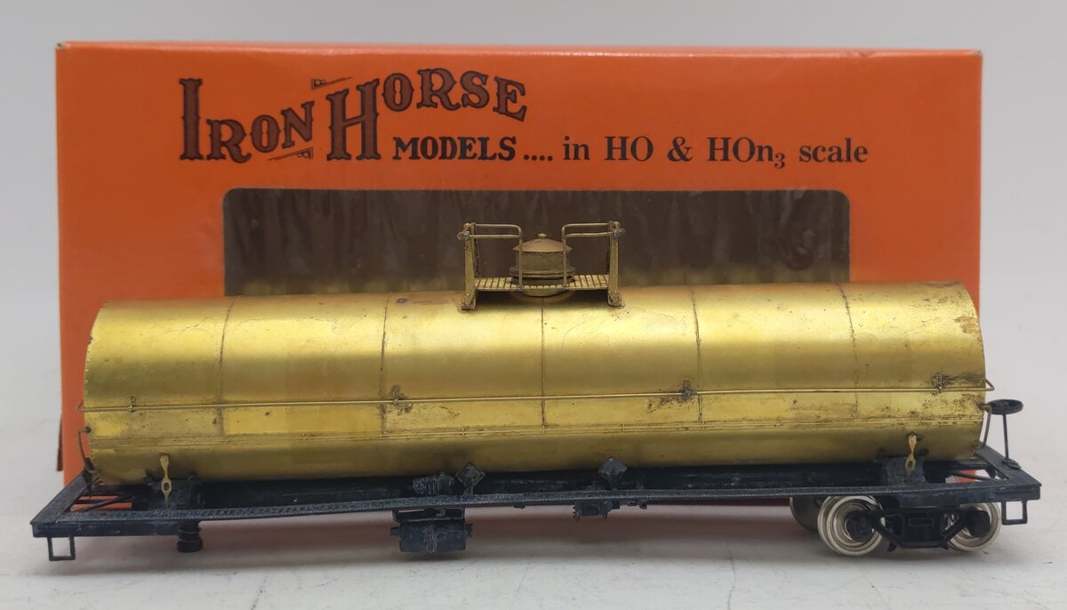 Precision Scale Company 15652-1 HO BRASS 12,000 Gallon Tank Car - Unpainted VG/Box