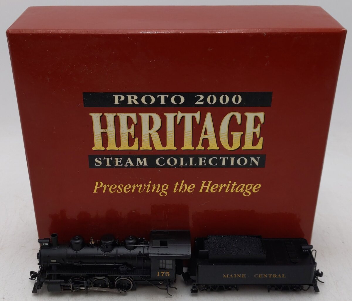 Proto 2000 30219 HO Scale MEC USRA 0-6-0 Steam Locomotive & Tender #175 EX/Box