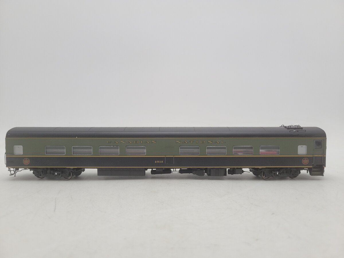 Rapido Trains 103009 HO Canadian National Cafe-Bar-Lounge #2512 EX/Box
