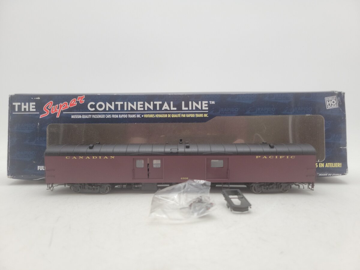 Rapido Trains 106189 HO Canadian Pacific Baggage Express Car #4306 EX/Box