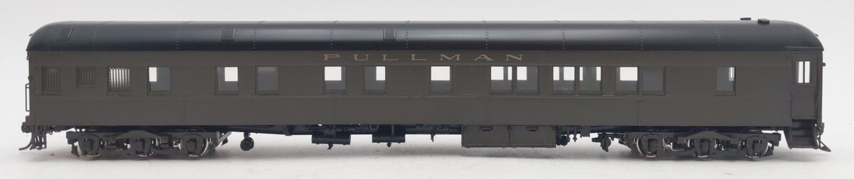 Precision Scale Co. 16278-2 HO Scale BRASS Pullman Green PTD 80' Sleeper Car EX/Box