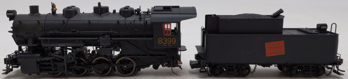 Proto 2000 232841A HO Canadian National USRA 0-8-0 Steam Locomotive #8399 EX/Box