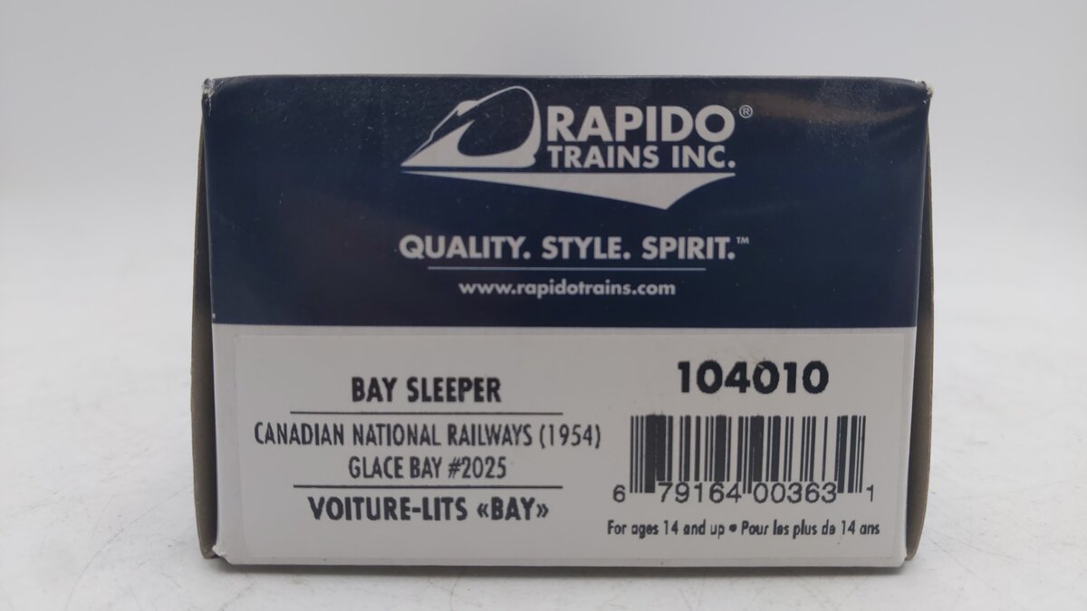 Rapido Trains 104010 HO Canadian National 