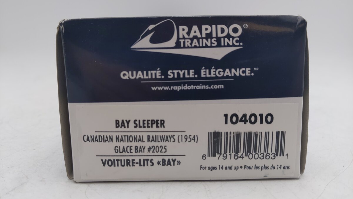 Rapido Trains 104010 HO Canadian National 