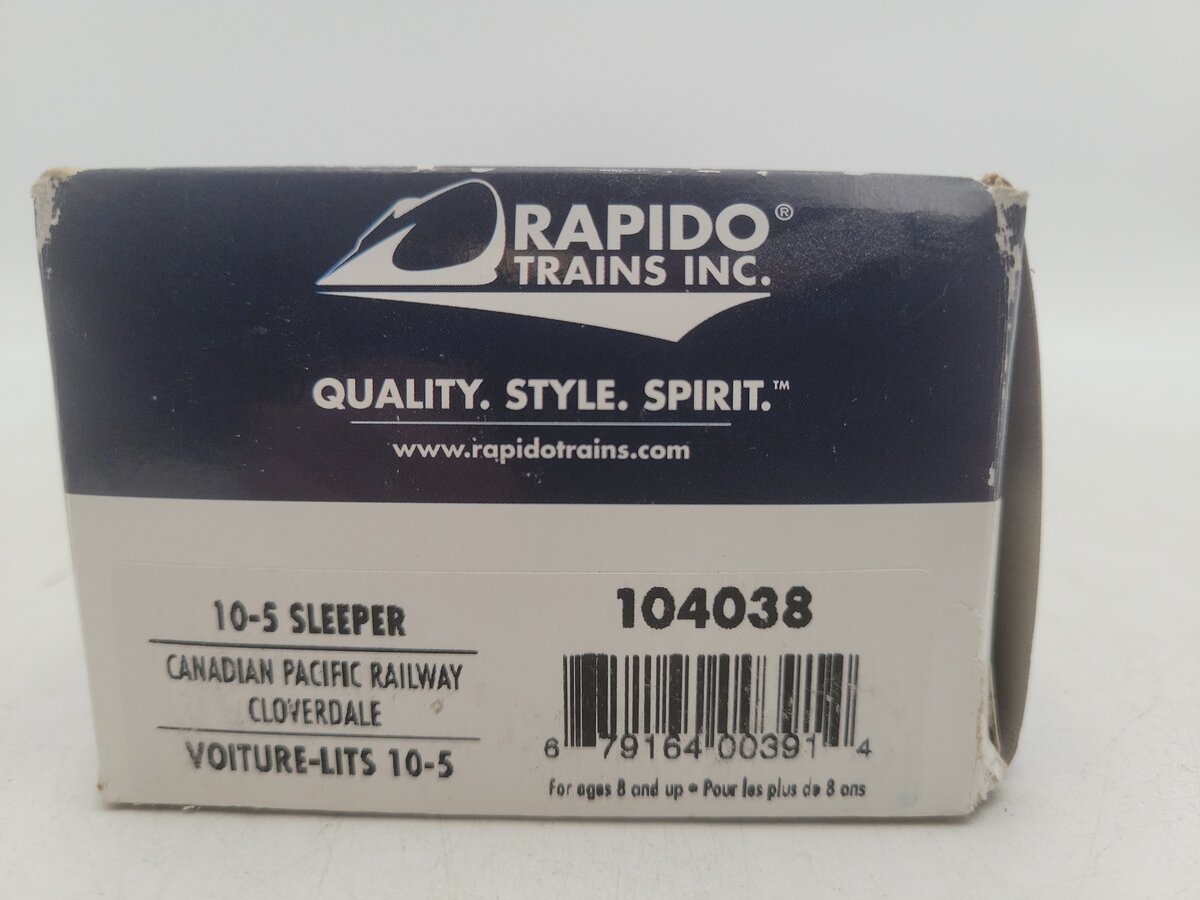 Rapido Trains 104038 HO Canadian Pacific 
