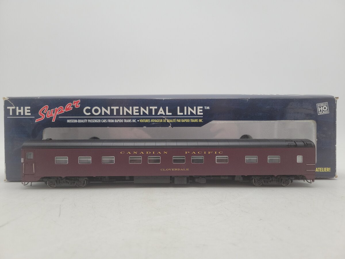 Rapido Trains 104038 HO Canadian Pacific "Cloverdale" 10-5 Sleeper EX/Box