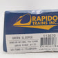 Rapido Trains 113070 HO Canadian National 6-4-6 Sleeper #1179 Green Ridge EX/Box