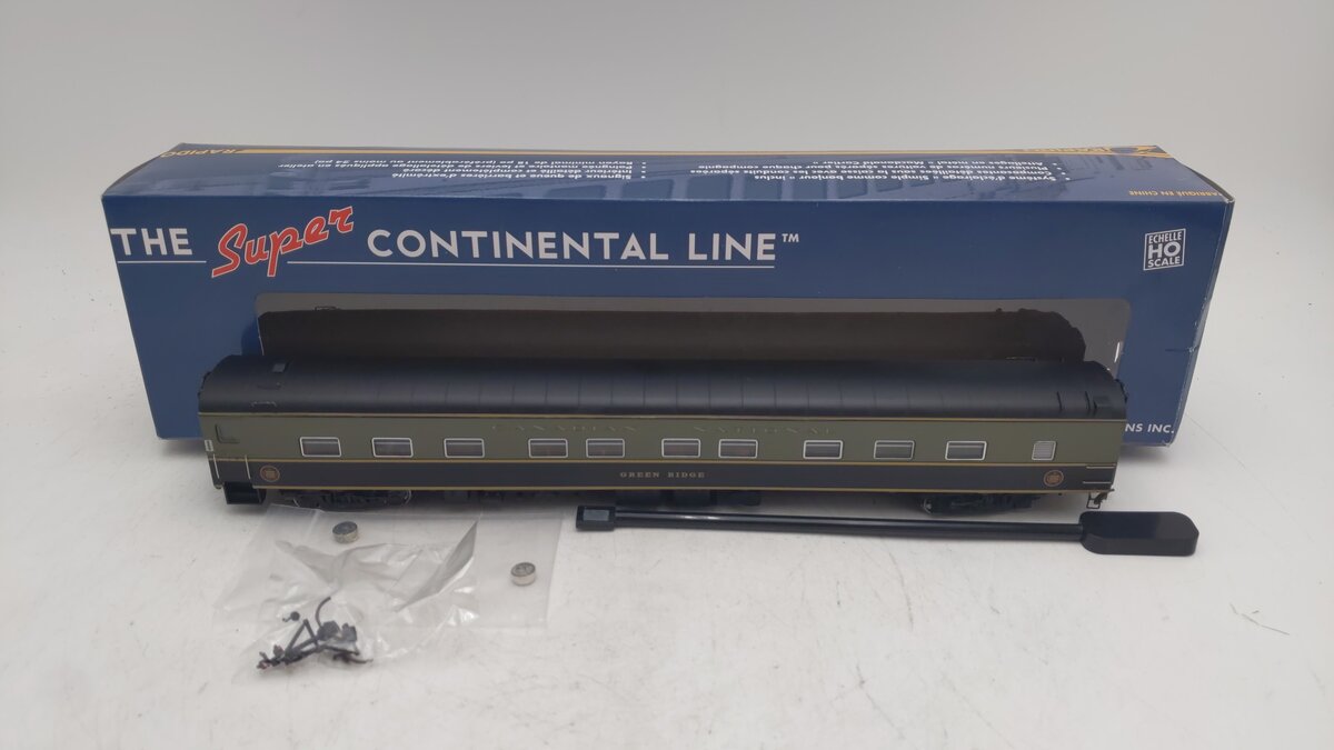 Rapido Trains 113070 HO Canadian National 6-4-6 Sleeper #1179 Green Ridge EX/Box