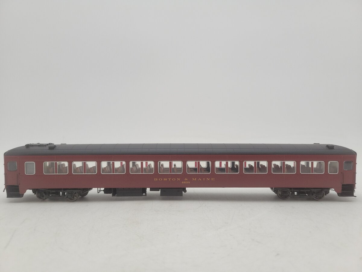 Rapido Trains 109053 HO Boston & Maine PS Osgood-Bradley 10-Window Coach #4608 EX/Box