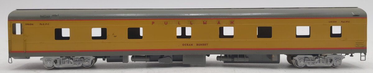 S. Soho & Co. 0485 HO BRASS Union Pacific "Ocean Sunset" Pullman Sleeper - Ptd/Box