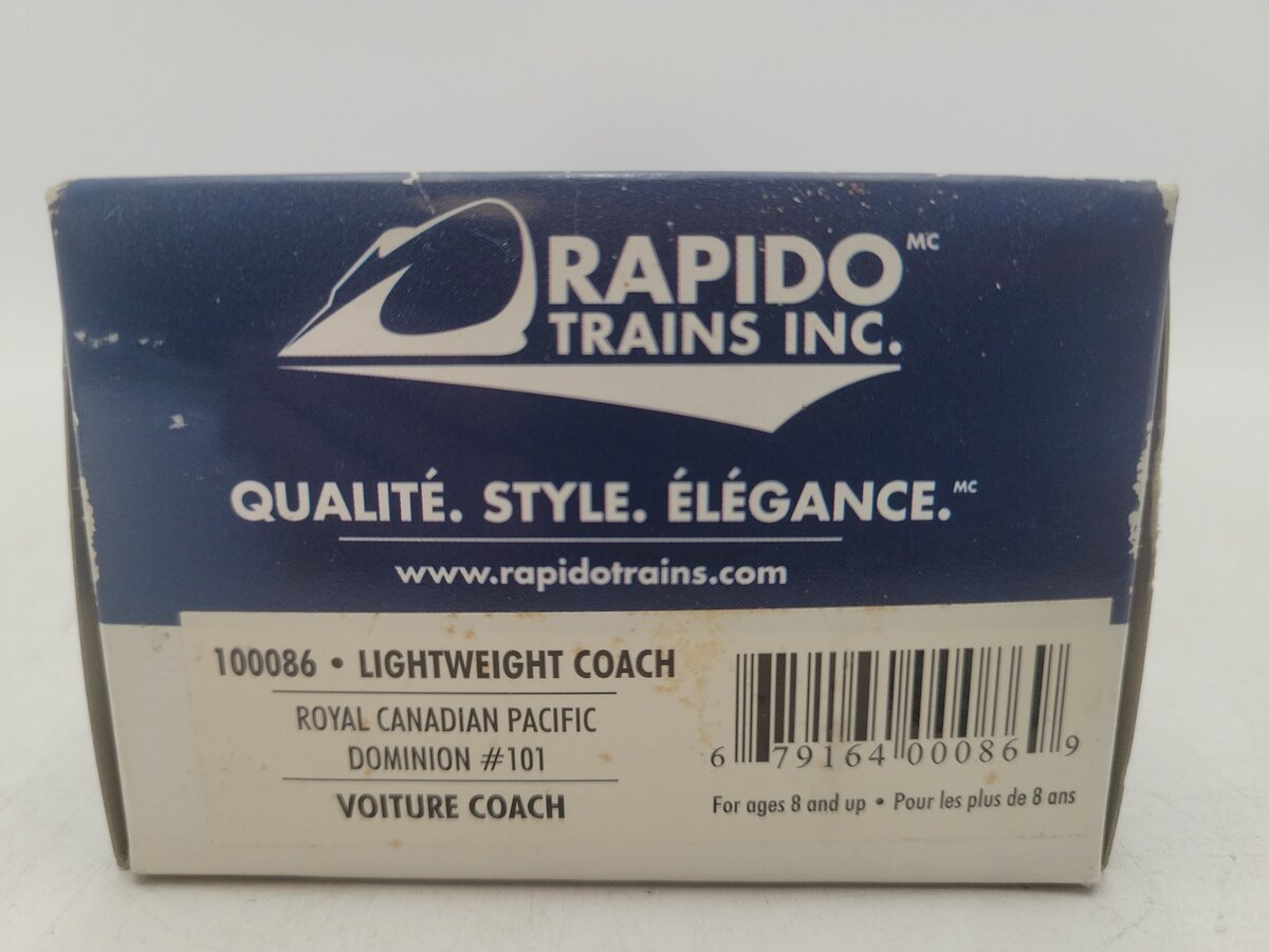 Rapido Trains 100086 HO Scale Canadian Pacific 