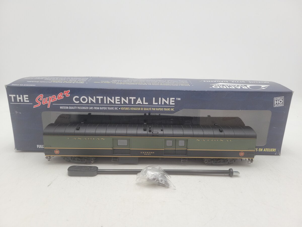 Rapido Trains 106015 HO Canadian National Baggage Express Car #9221 EX/Box