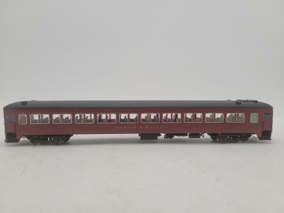 Rapido Trains 109055 HO Boston & Maine PS Osgood-Bradley 10-Window Coach No # EX/Box