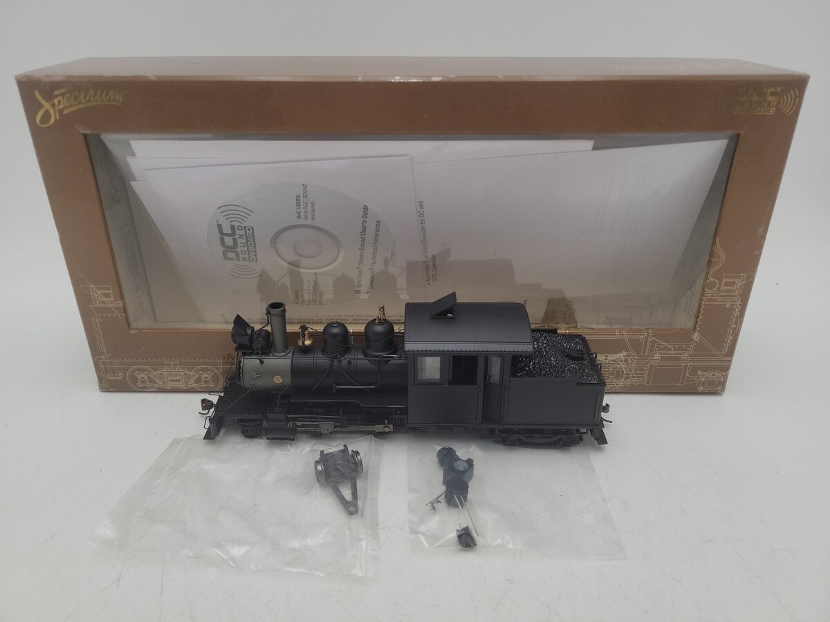 Bachmann 25498 On30 Undecorated 2-4-4 Forney Steam Locomotive w/DCC & Sound EX/Box