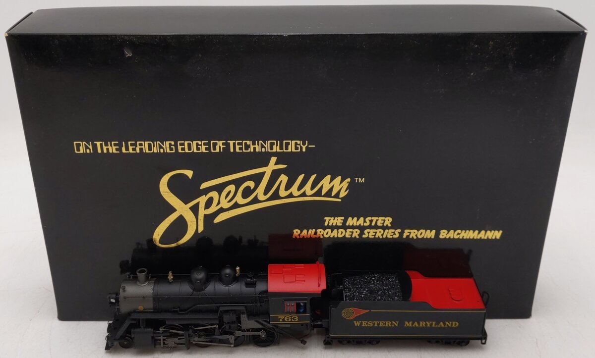 Spectrum 11414 HO WM Baldwin Consolidation 2-8-0 Steam Engine #763 EX/Box