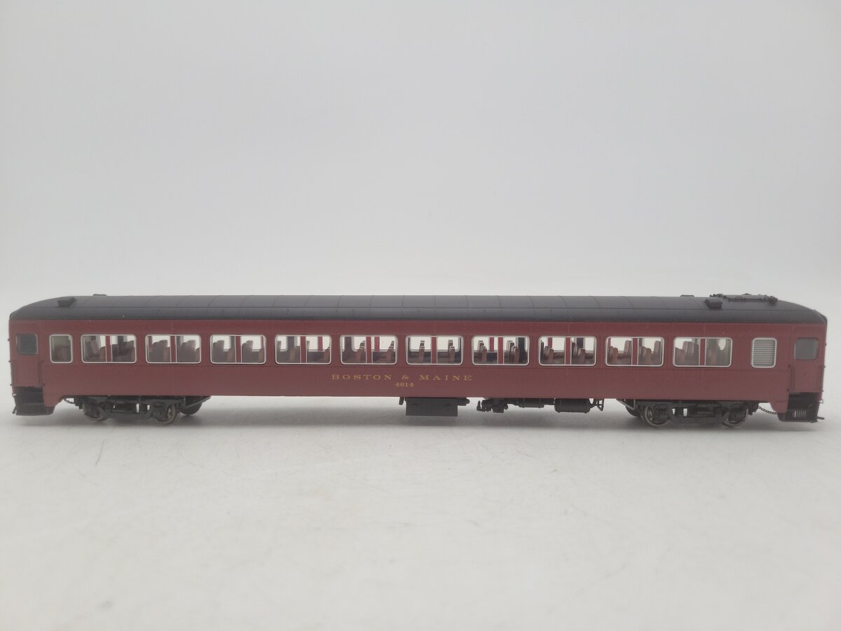 Rapido Trains 109054 HO Boston & Maine PS Osgood-Bradley 10-Window Coach #4614 EX/Box